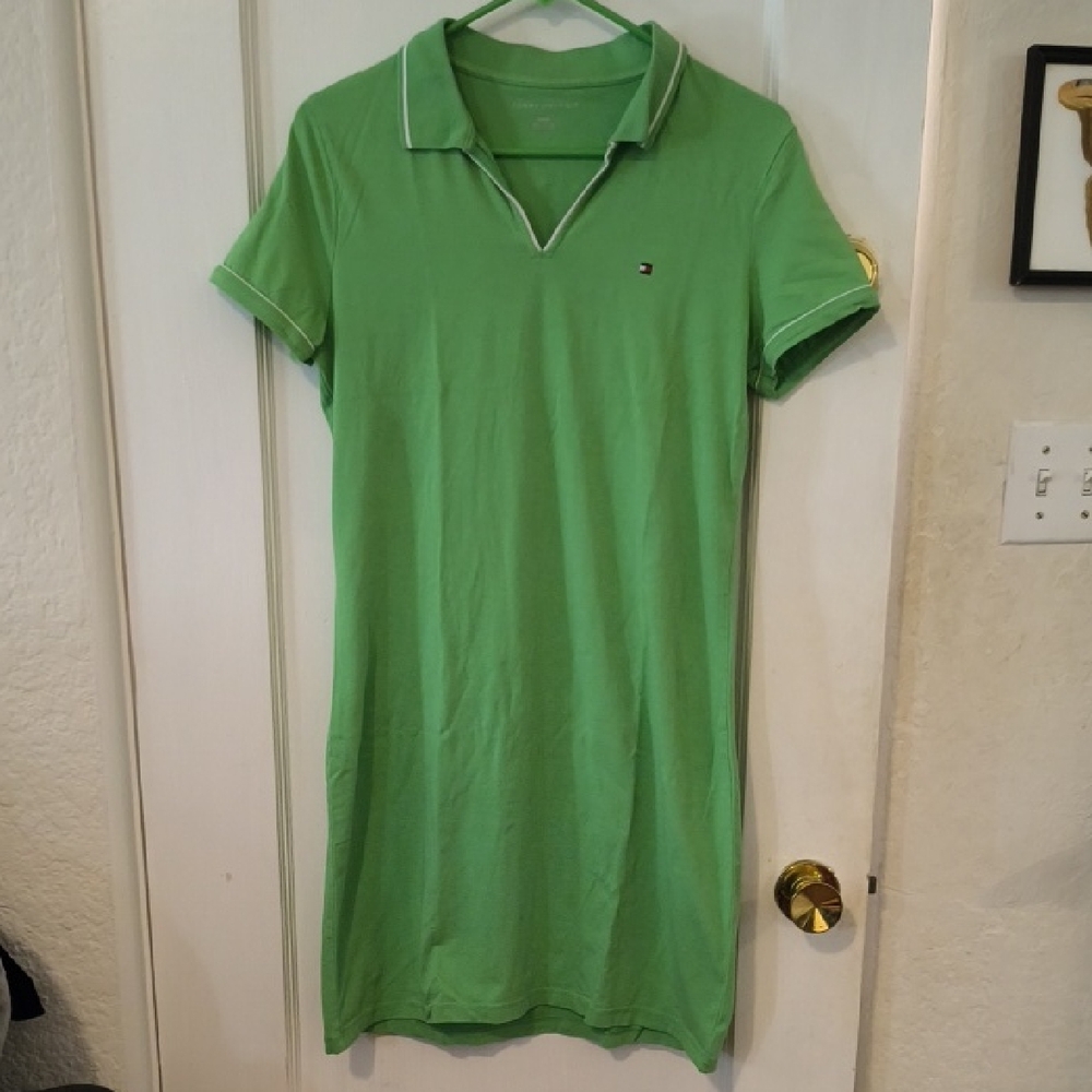 Tommy Hilfiger | Green Mini Dress
